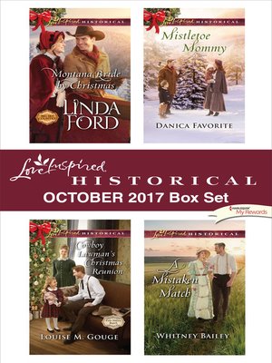 cover image of Love Inspired Historical October 2017 Box Set
